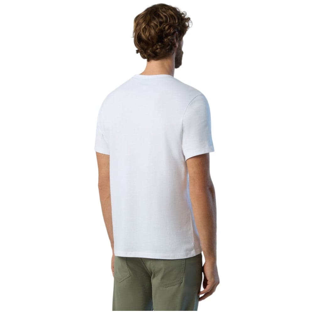 North Sails t-shirt bianca basic 692970 in T-shirt Prodotti di Classe - Nocera Superiore, commercioVirtuoso.it