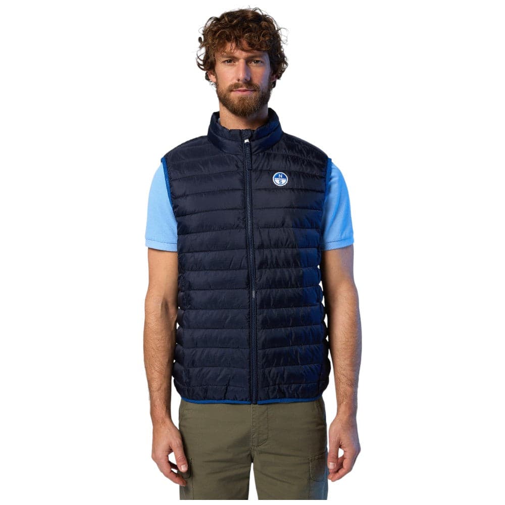 North Sails smanicato blu Crozet 603272 in Gilet Prodotti di Classe - Nocera Superiore, commercioVirtuoso.it