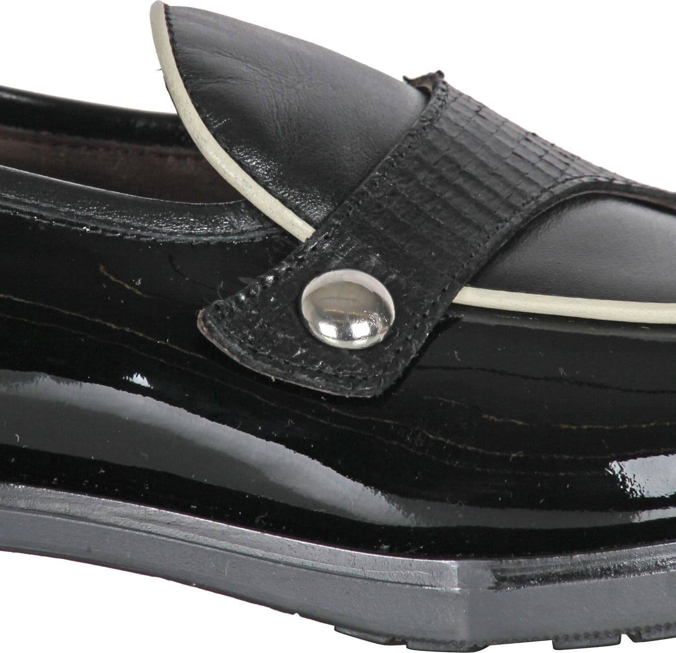 LE BOHeMIEN Le Bohemien - Mocassino - 440878 - Nero da donna in Loafer e mocassini Drestige - Casamassima, commercioVirtuoso.it