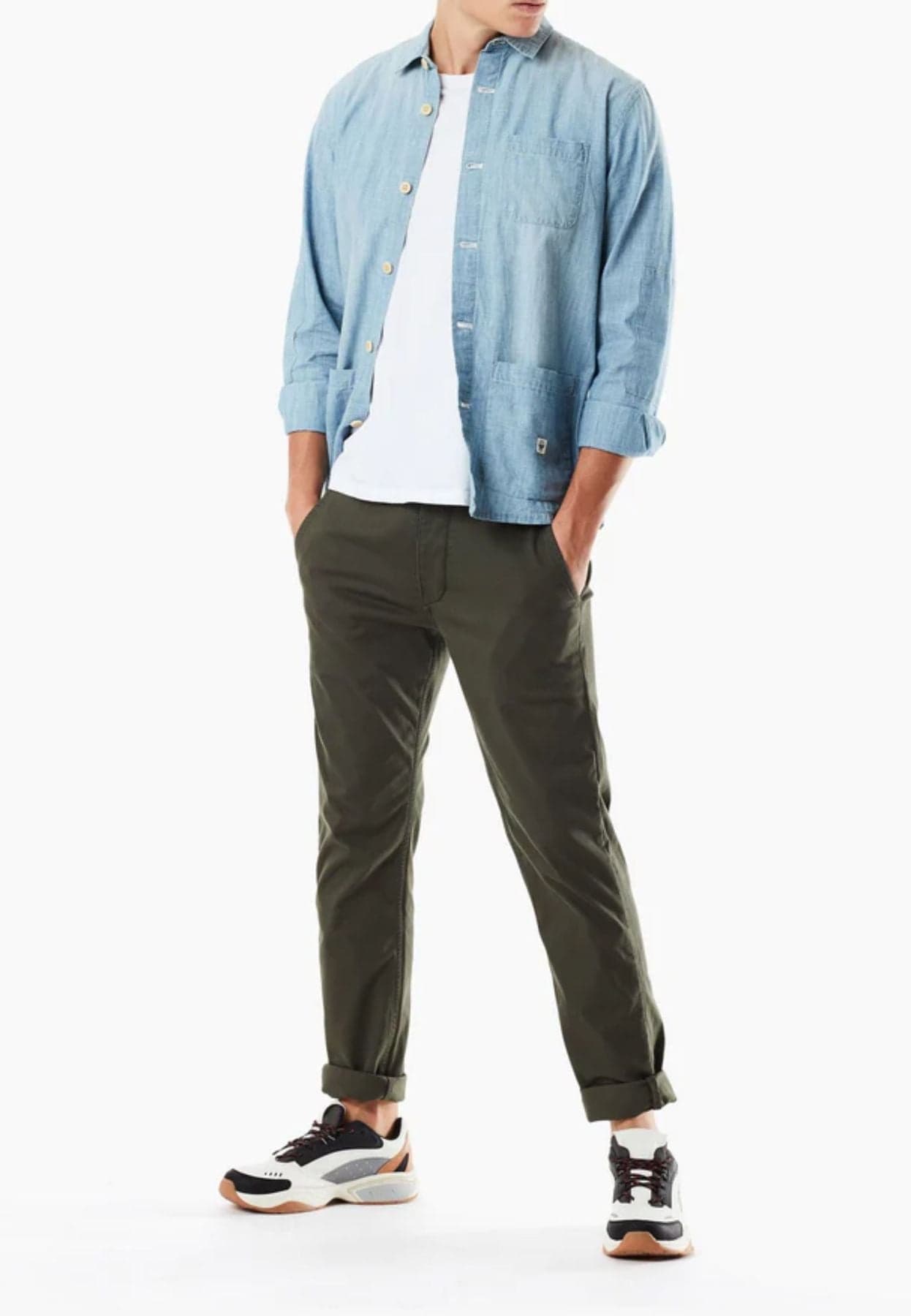 DOCKERS PANTALONE SUPREME FLEX SKINNY DEEP da uomo in Pantaloni Drestige - Casamassima, commercioVirtuoso.it