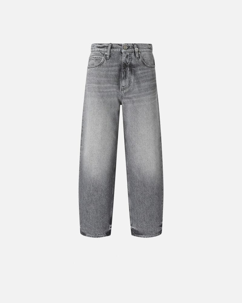 Pinko ESTELLE EGG MOONLIGHT GRAY DENIM FW25 da donna in Jeans Drestige - Casamassima, commercioVirtuoso.it