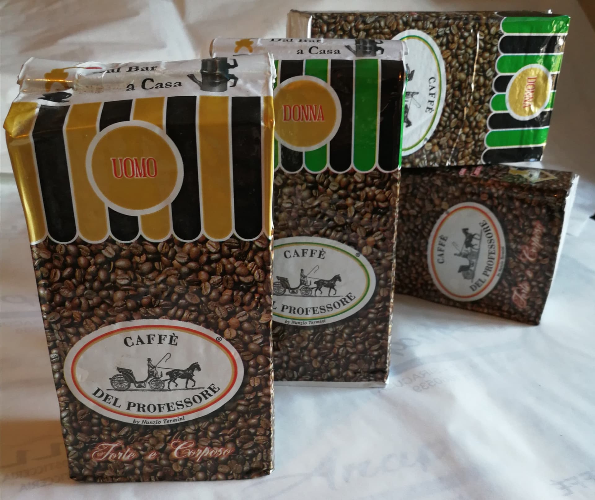 Caffè del Professore per moka macinato e tostato 1Kg in Caffè macinati Trinakia - Siracusa, commercioVirtuoso.it