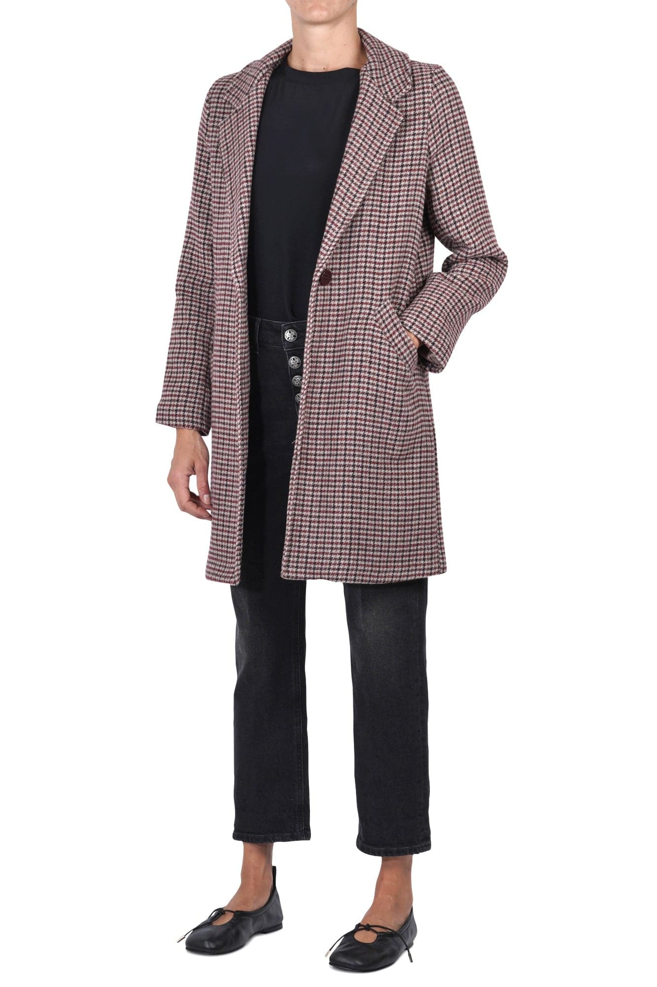 LA FEMME BLANCHE La Femme Blanche - Cappotto - 461364 - Fantasia Rosa da donna in Cappotti Drestige - Casamassima, commercioVirtuoso.it