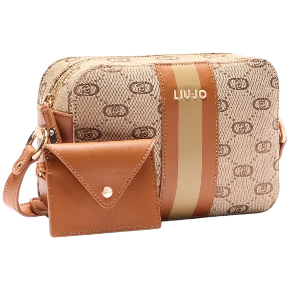 Liu Jo borsa a tracolla camera case jacquard Manhattan AA5159T3846 Borse Liu Jo