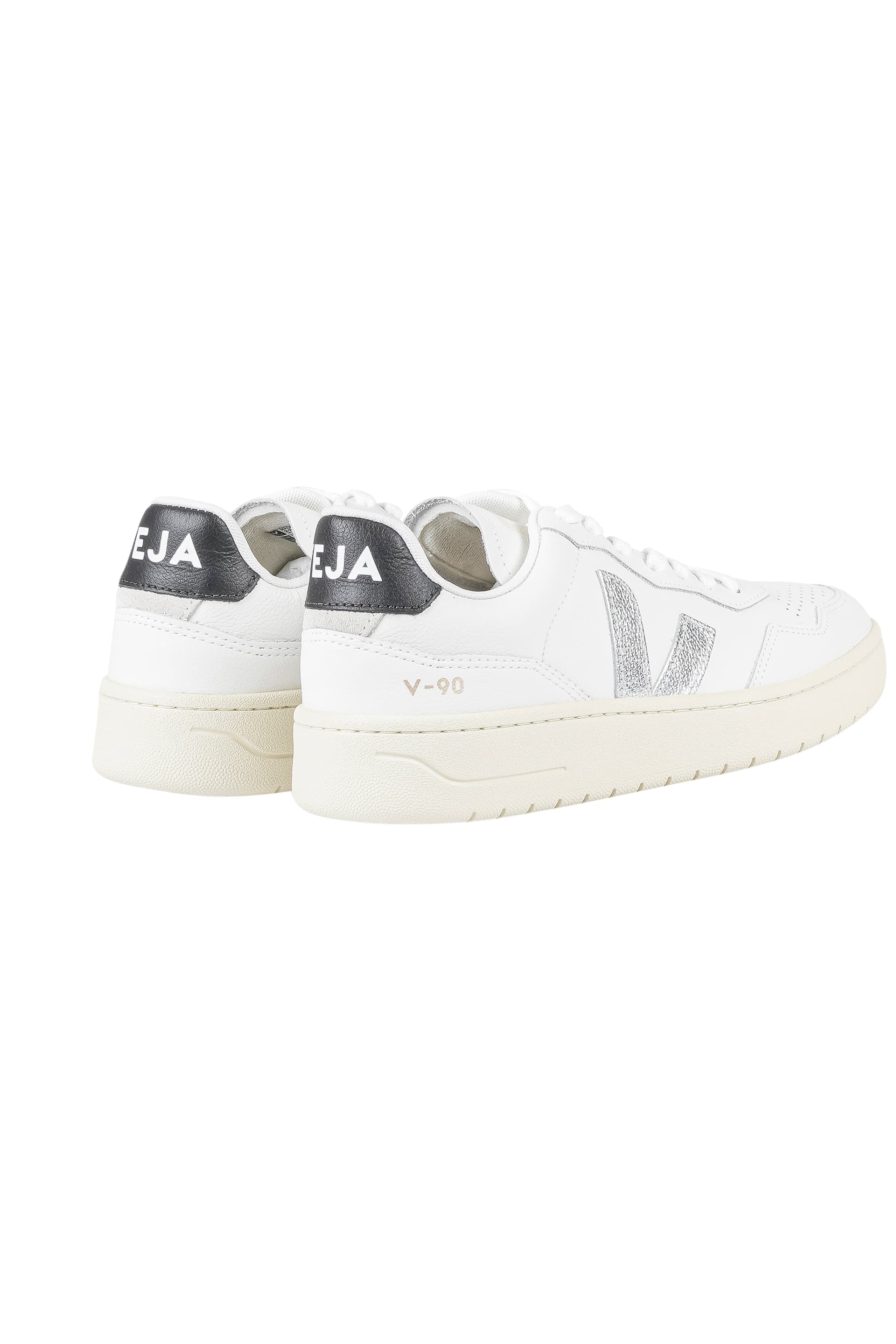 VEJA Veja - Sneakers - 460800 - Bianco/Argento da donna in Sneaker casual Drestige - Casamassima, commercioVirtuoso.it