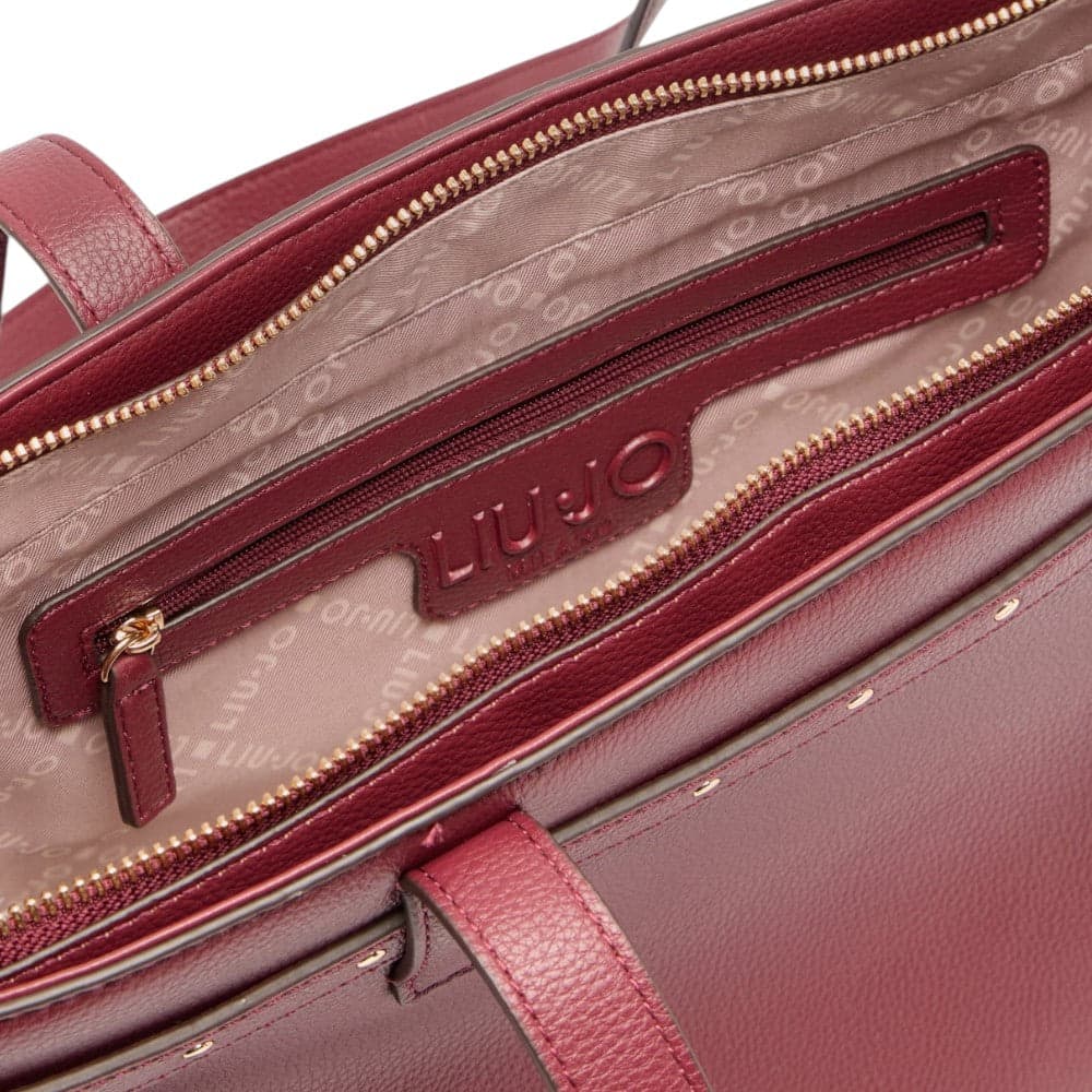 Liu Jo borsa tote rosso vino AF5135E0058-91726 in Borse Tote Prodotti di Classe - Nocera Superiore, commercioVirtuoso.it