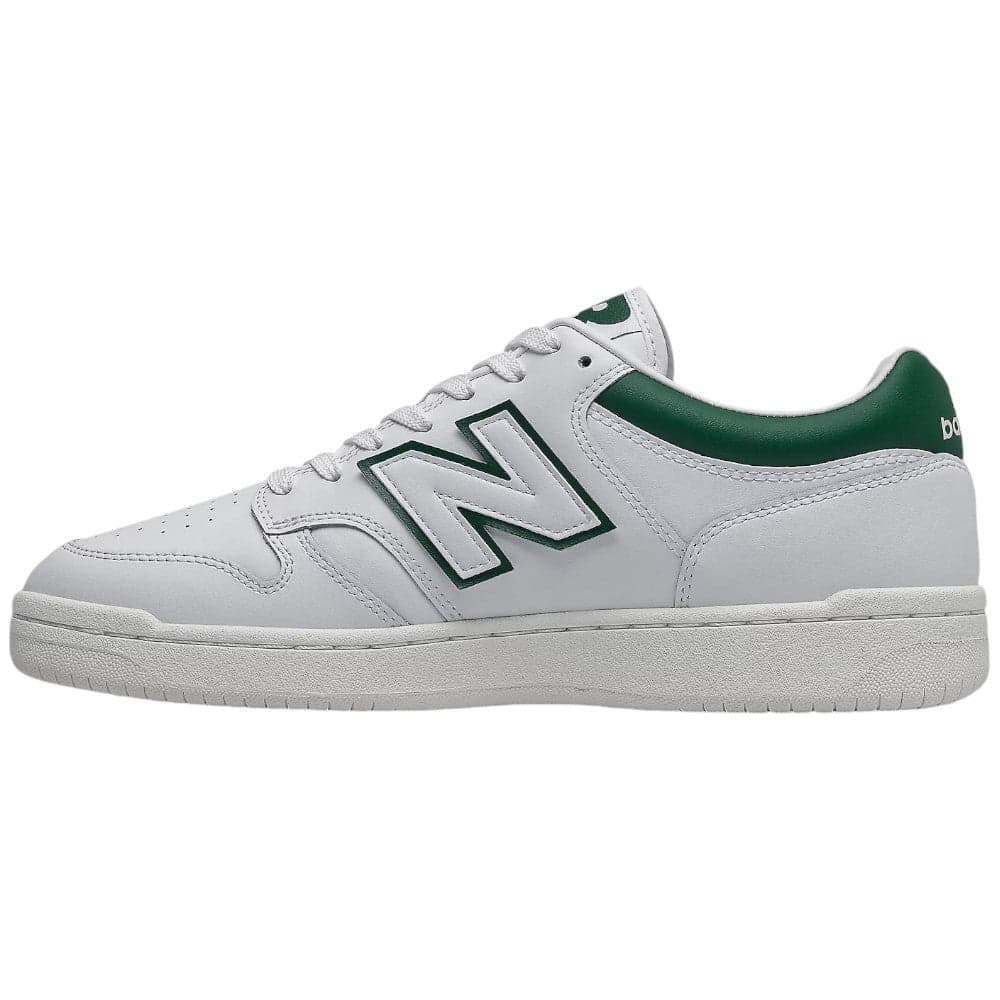New Balance 480 scarpe bianche verdi BB480LGT Sneakers New Balance