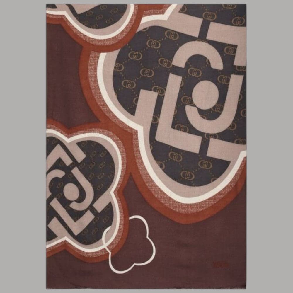 Liu Jo stola beige bordeaux 70X180 2F5082T0300 in Stole Prodotti di Classe - Nocera Superiore, commercioVirtuoso.it