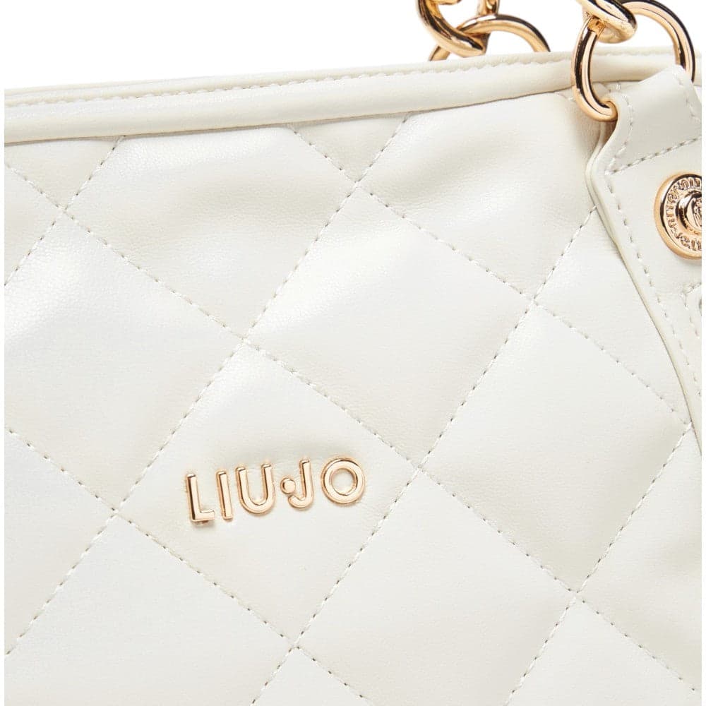 Liu Jo borsa tote crema trapuntata linea Kate AA5132D0001 Borse Liu Jo