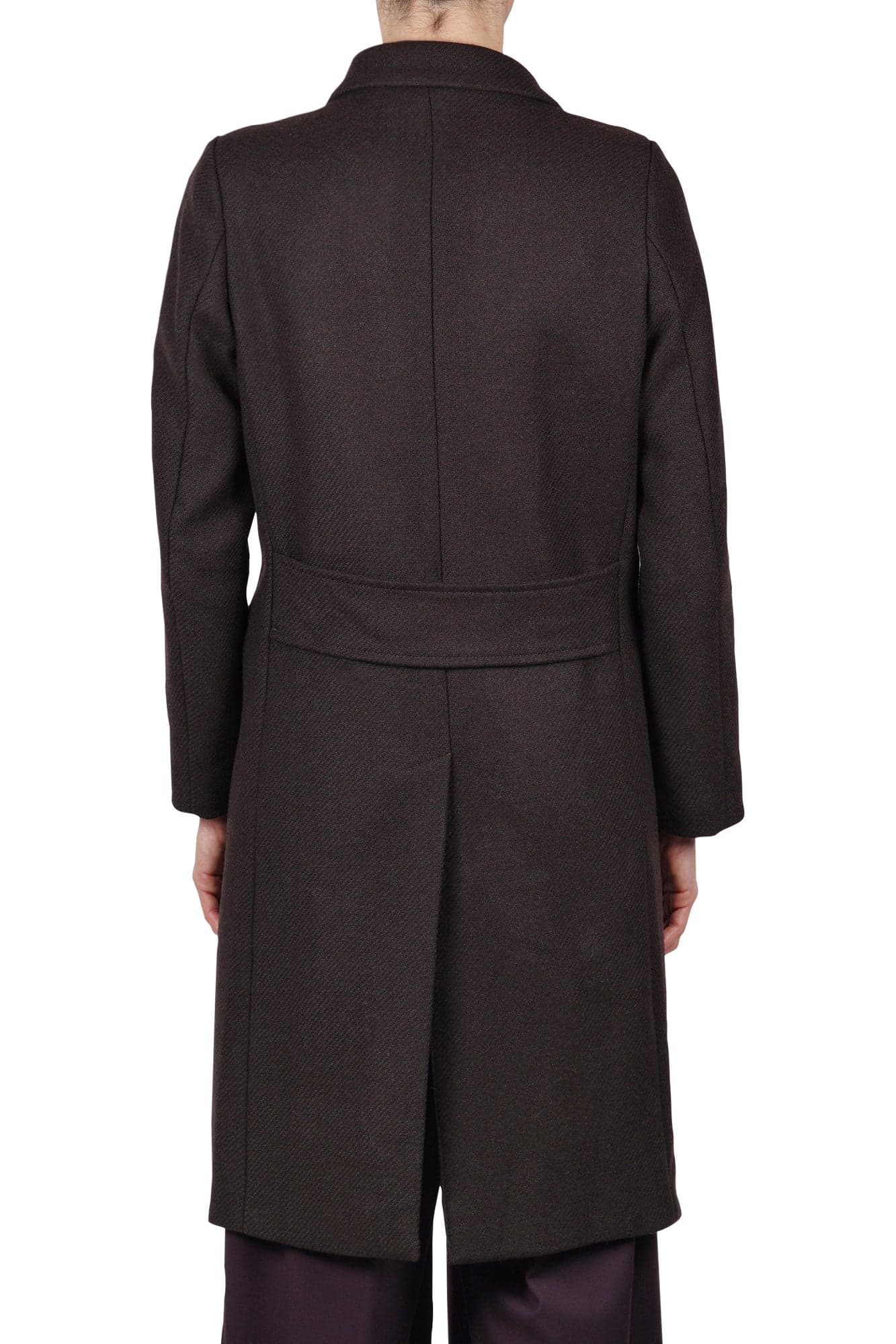 LA FEMME BLANCHE La Femme Blanche - Cappotto - 461597 - Marrone da donna in Cappotti Drestige - Casamassima, commercioVirtuoso.it