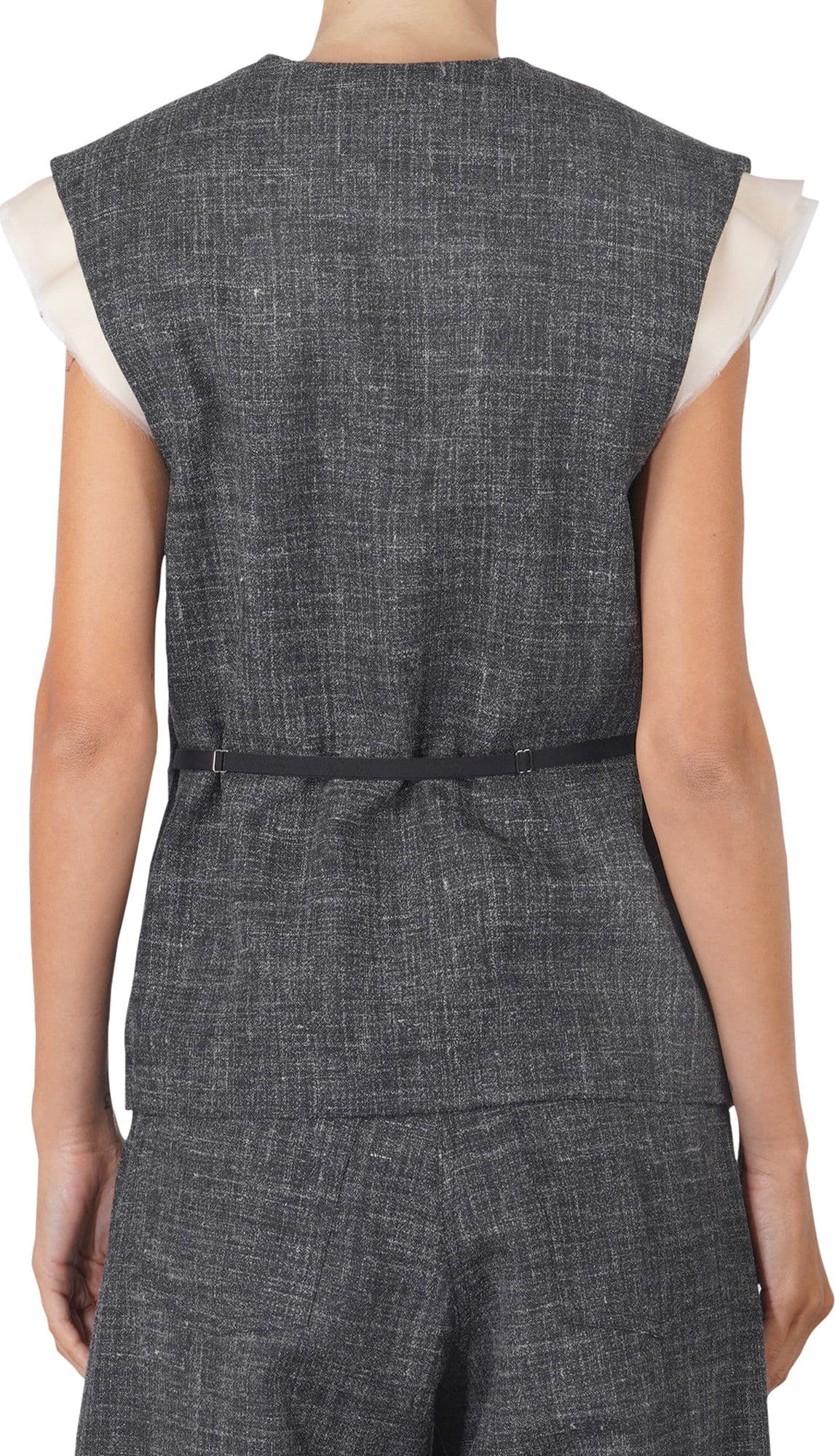 Alysi - Gilet - 460756 - Grigio scuro da donna in Gilet Drestige - Casamassima, commercioVirtuoso.it
