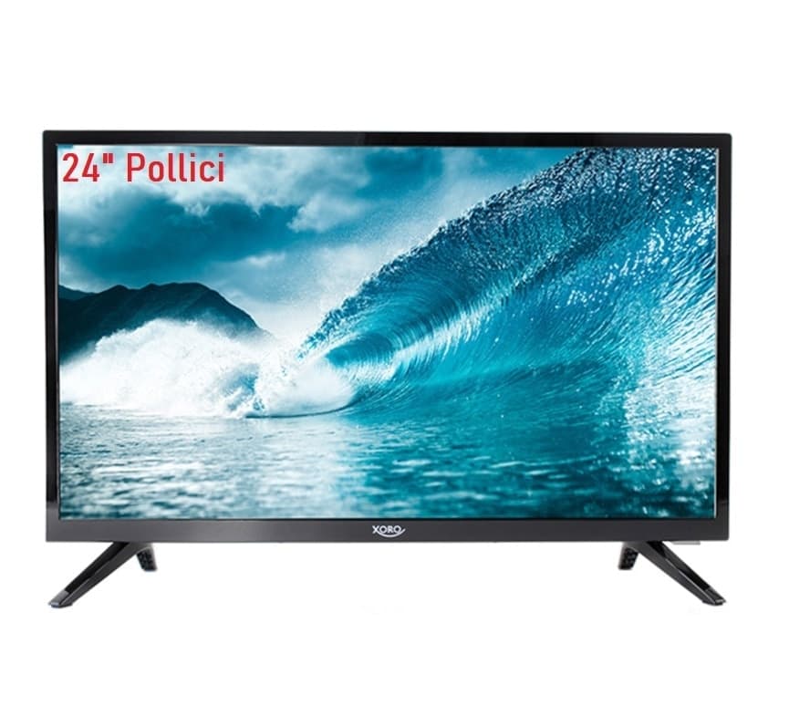 Televisore Smart 24" Pollici HD XORO HTL 2477 DVB-S2/T2/C H.265/HEVC 10 bit in Televisori DFP Elettronica Store - Scafati, commercioVirtuoso.it