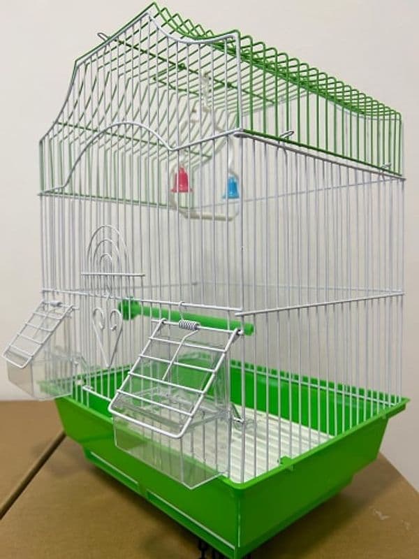 Gabbia Per Uccelli In Metallo A112 Cm 28X38X21 - Verde in Giochi interattivi Prezzo Bomba Store - Casalnuovo di Napoli, commercioVirtuoso.it