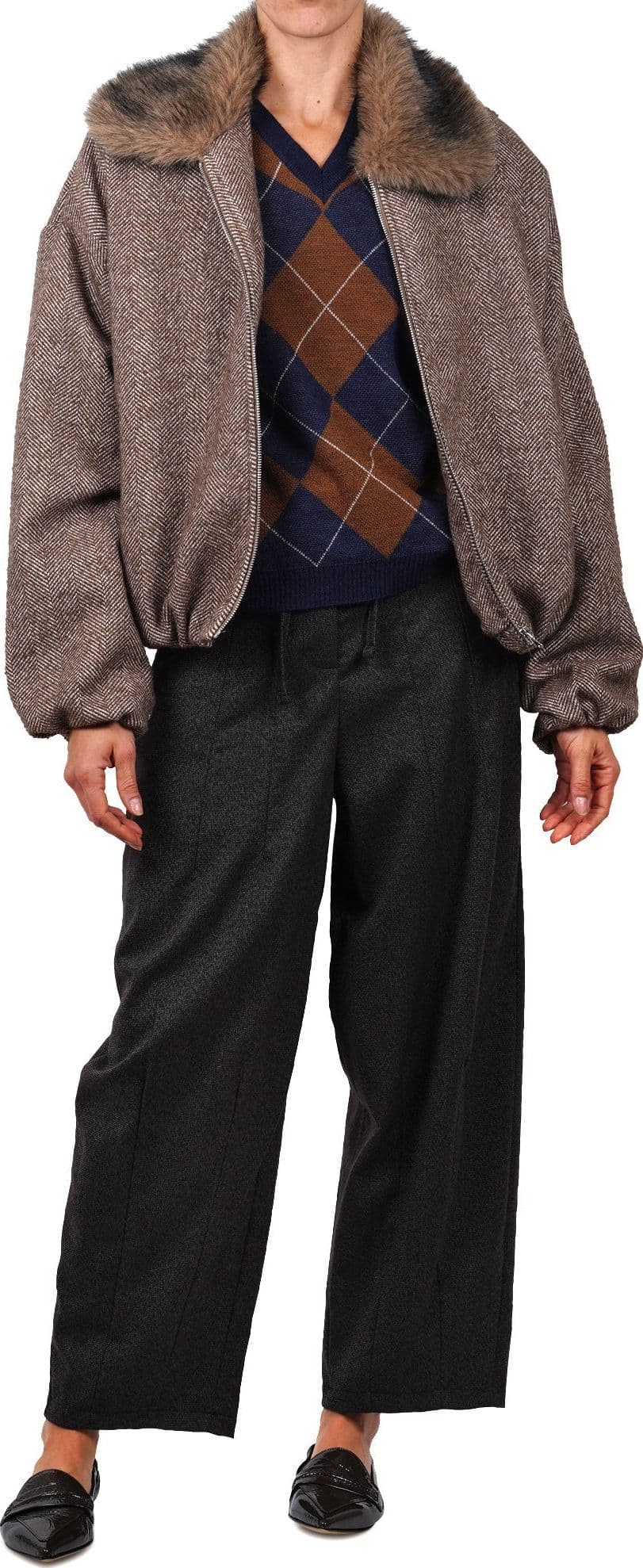 LA FEMME BLANCHE La Femme Blanche - Pantalone - 461475 - Antracite da donna in Pantaloni Drestige - Casamassima, commercioVirtuoso.it