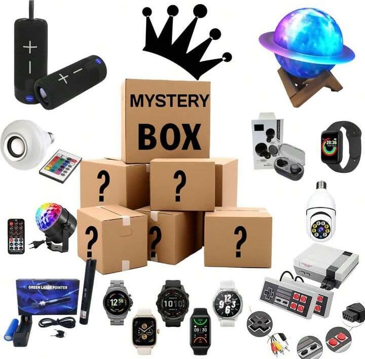 Magic box scatola sorpresa mystery elettronica led auto gadget smart 23-26 pezzi