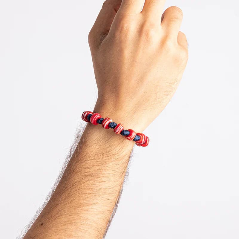 Braccialetti Aua collezione Argento mod BARI DI NOTTE in Bracciali Broadway Red - Barletta, commercioVirtuoso.it