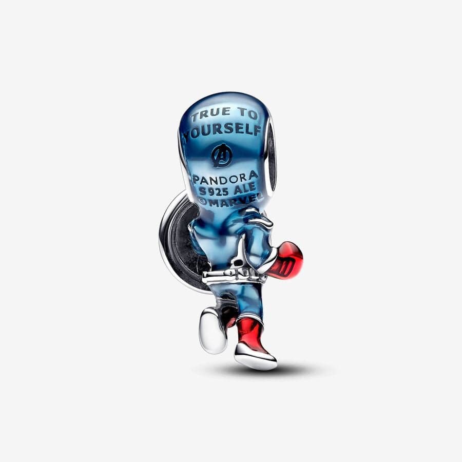 Pandora - Charm Marvel, Avengers, Captain America in Bead Charm Alba Gioielli - Casoria, commercioVirtuoso.it