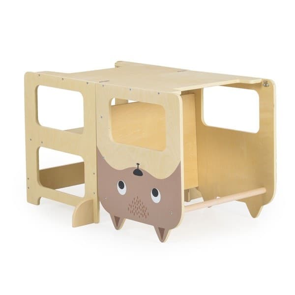 Cangaroo - Torre di apprendimento in legno 3 in 1 Moni  24446 in Pedane alzabimbo Centro Bimbo - Siderno, commercioVirtuoso.it