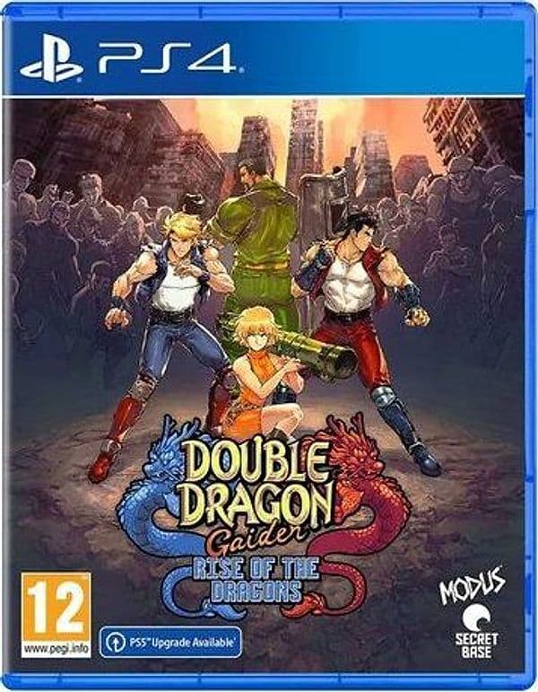 Playstation 4 double dragon gaiden rise of the dragons pegi 12+ mgi drd ps4 eu