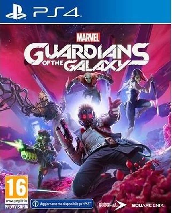 Playstation 4 marvels guardians of the galaxy pegi 16+ 1069578