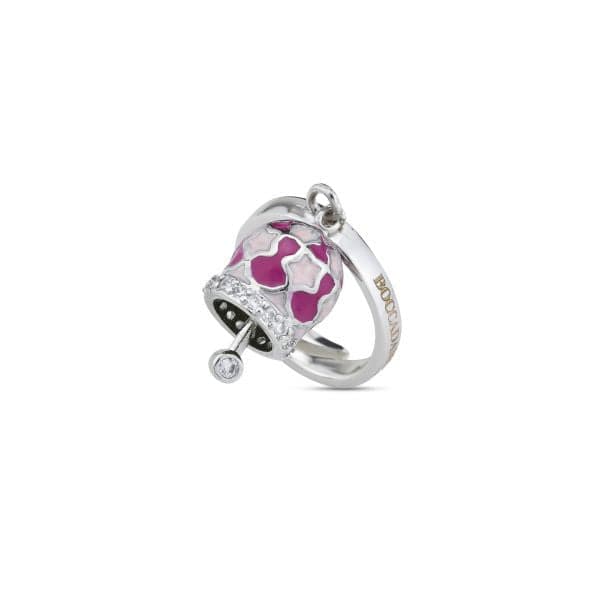 Boccadamo - Anello con campanella portafortuna fucsia e rosa in Anelli Alba Gioielli - Casoria, commercioVirtuoso.it