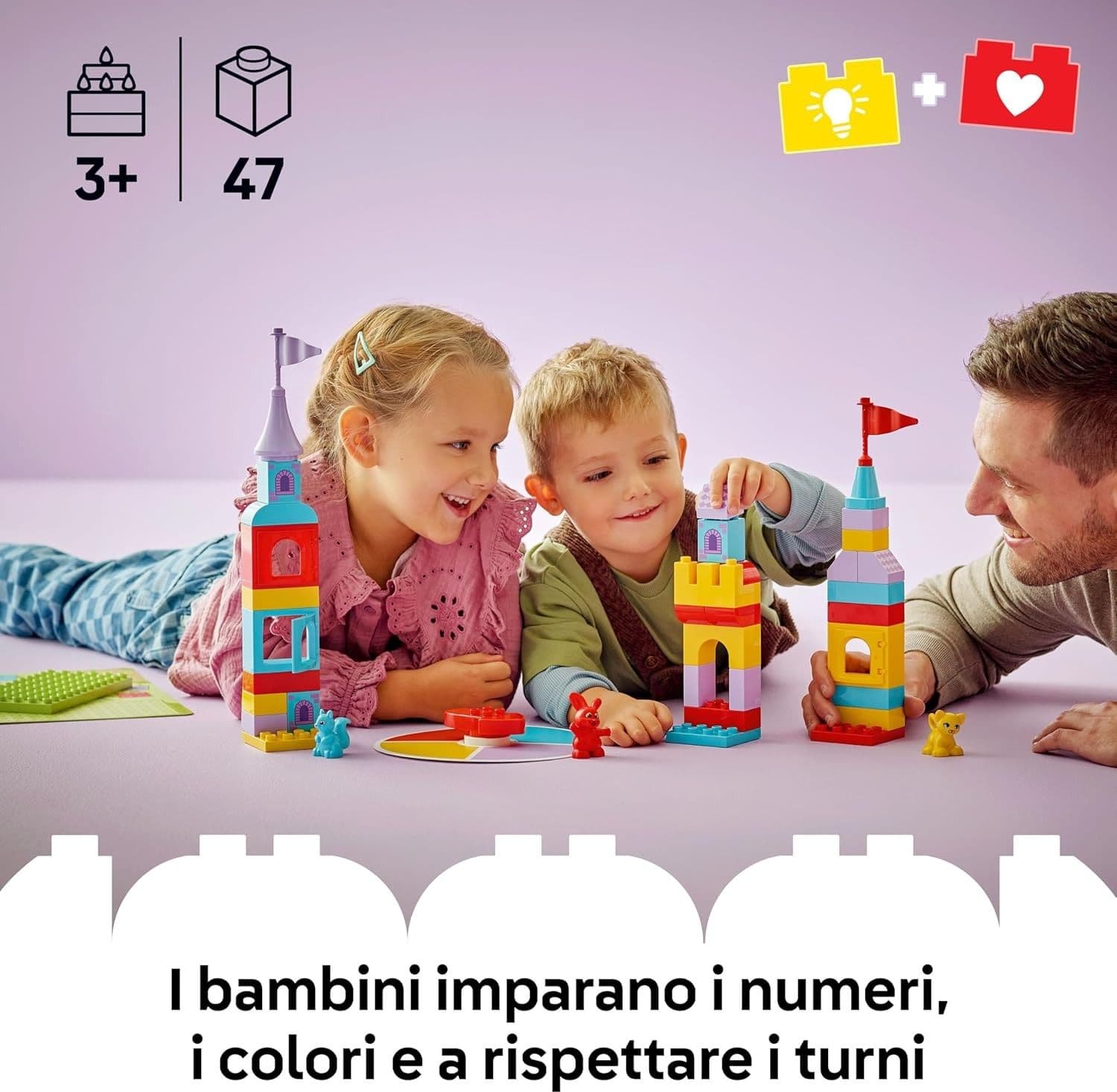 Lego Duplo - Gioco al castello con Salterello 10450 in Set di costruzioni Centro Bimbo - Siderno, commercioVirtuoso.it
