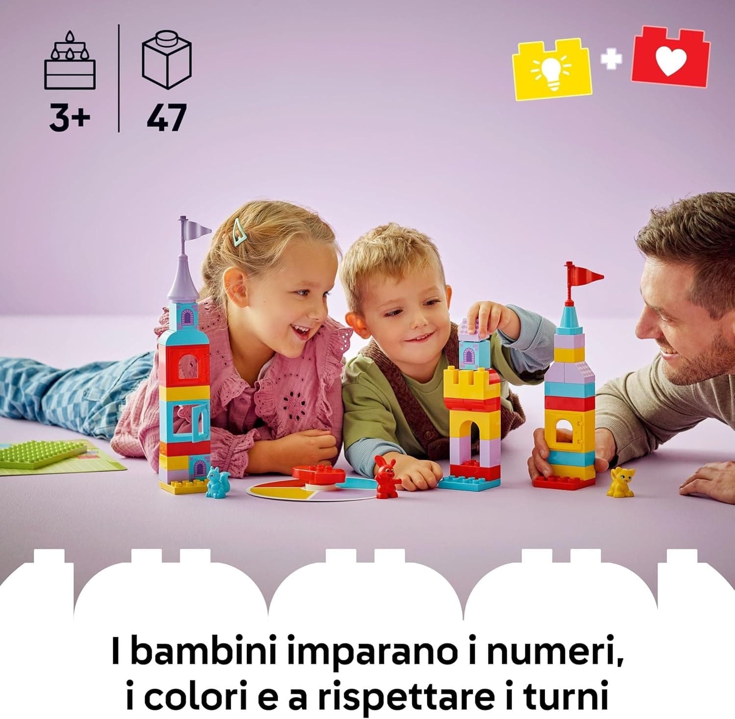 Lego Duplo - Gioco al castello con Salterello 10450 in Set di costruzioni Centro Bimbo - Siderno, commercioVirtuoso.it