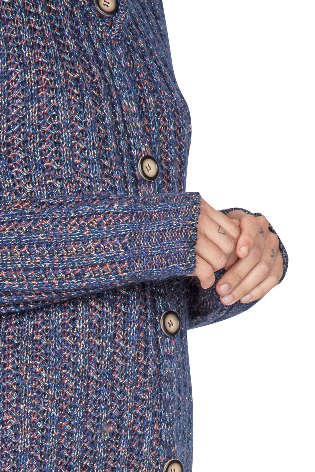 LA FEMME BLANCHE La Femme Blanche - Cardigan - 441809 - Blu da donna in Copricostumi e parei Drestige - Casamassima, commercioVirtuoso.it