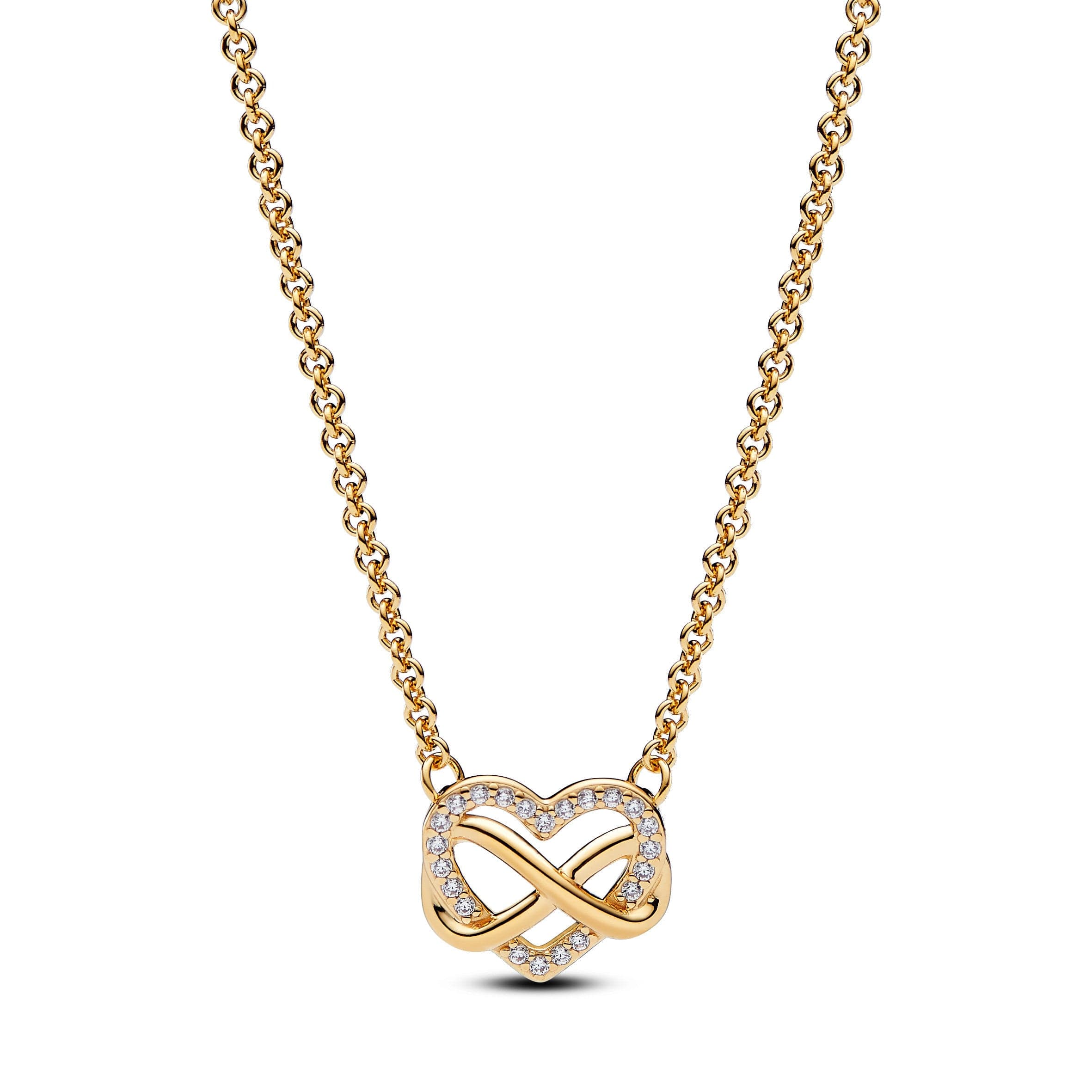 Pandora - Collana Cuore Infinito Pietre Luminose