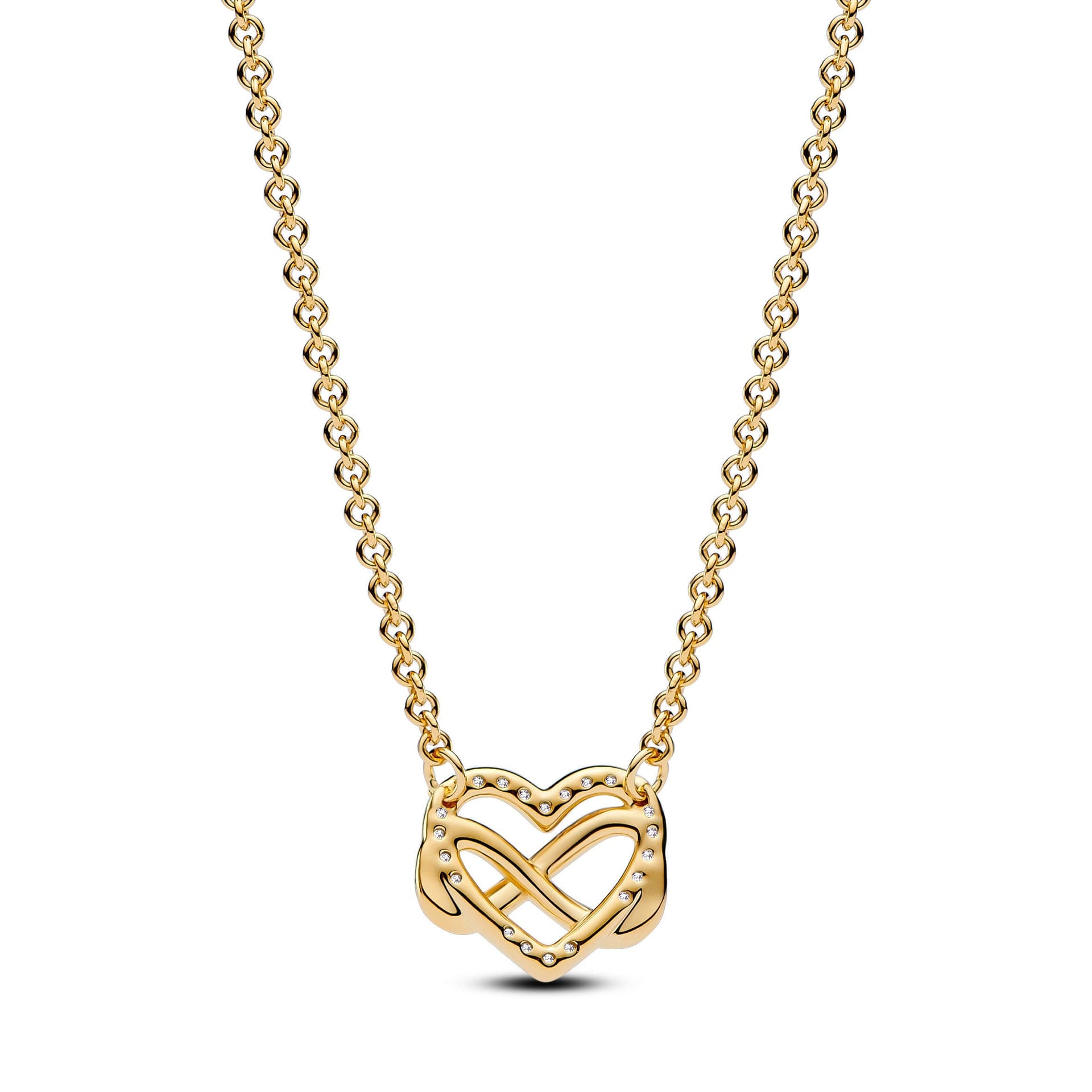 Pandora - Collana Cuore Infinito Pietre Luminose in Collane Alba Gioielli - Casoria, commercioVirtuoso.it