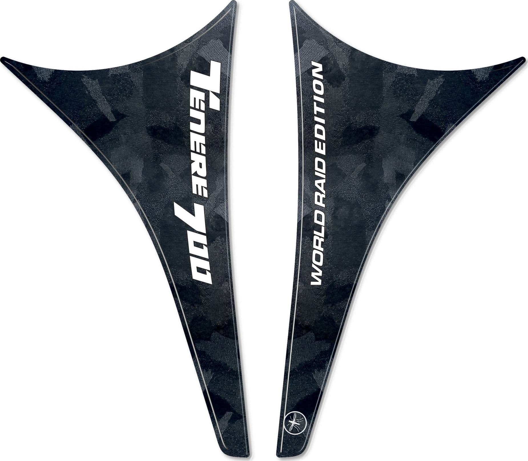 Due Adesivi 3D Paraserbatoio moto compatibili con Yamaha Tenere 700 World Raid in Decalcomanie adesivi e magneti LabelBike - Bibbiano, commercioVirtuoso.it