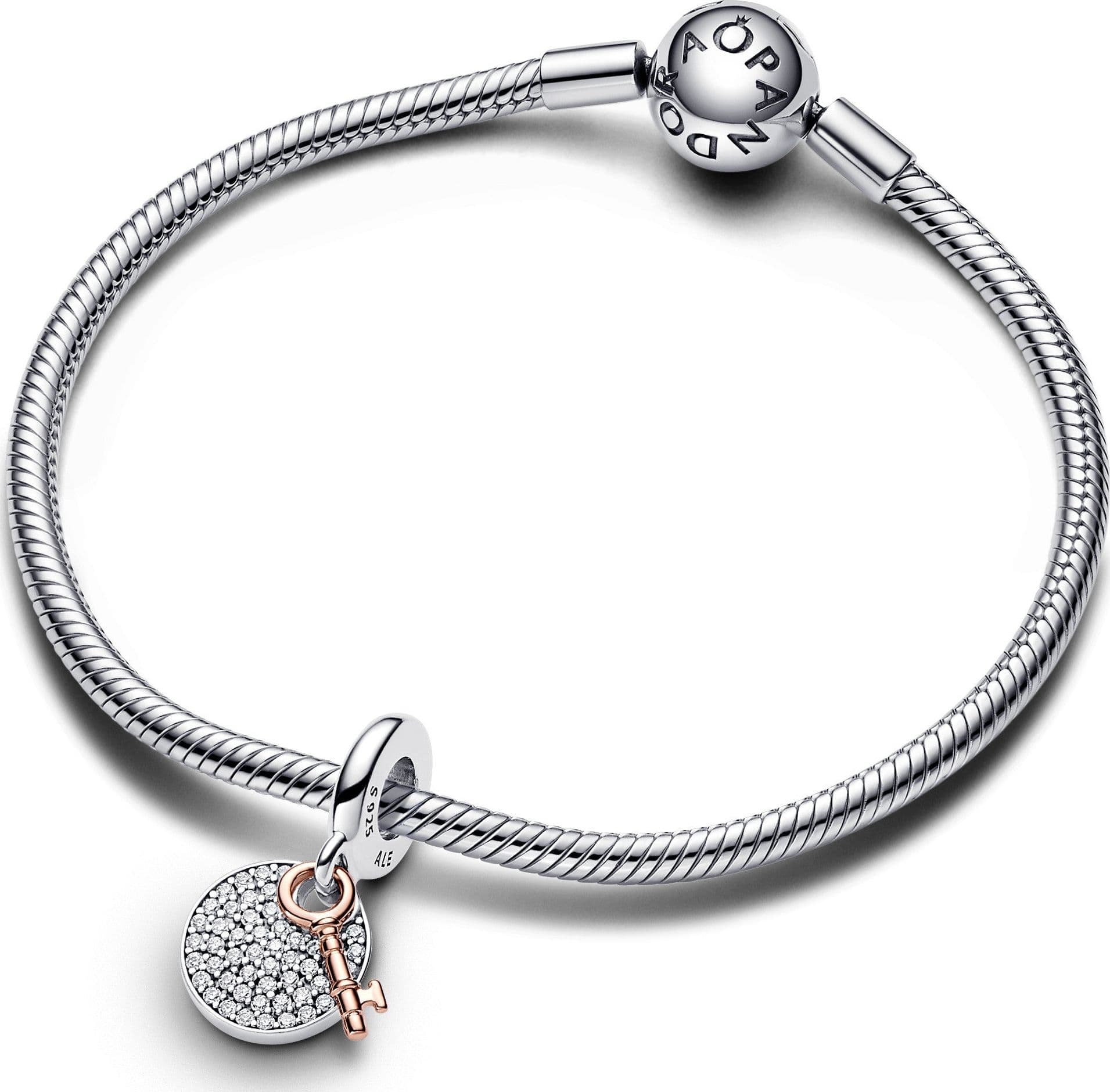 Pandora - Charm Pendente Chiave Della Felicità in Bead Charm Alba Gioielli - Casoria, commercioVirtuoso.it