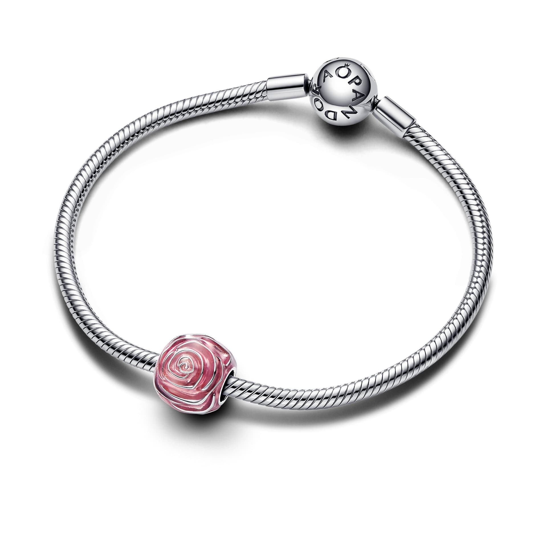 Pandora - Charm Rosa in Bead Charm Alba Gioielli - Casoria, commercioVirtuoso.it
