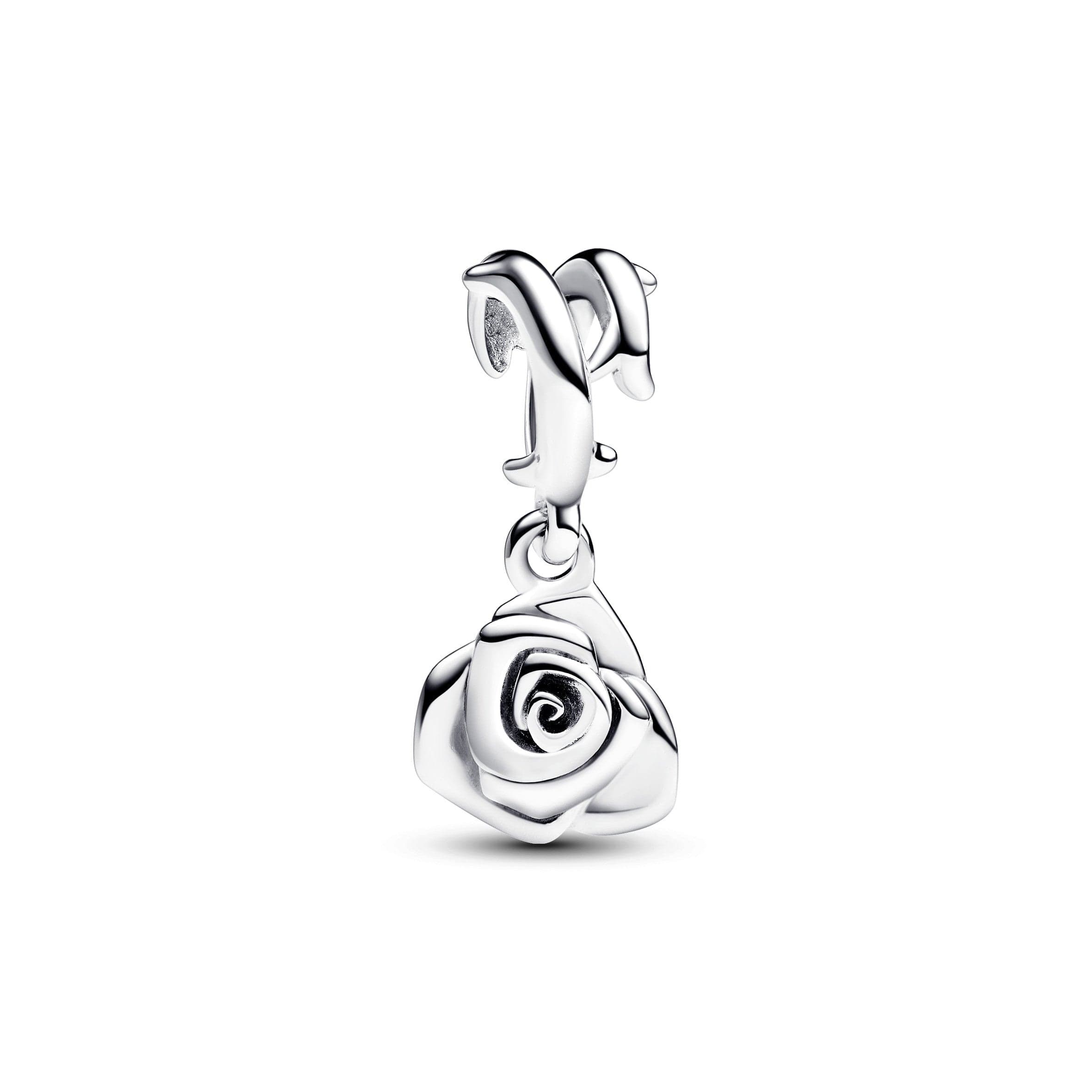 Pandora - Charm Pendente Rosa in Bead Charm Alba Gioielli - Casoria, commercioVirtuoso.it