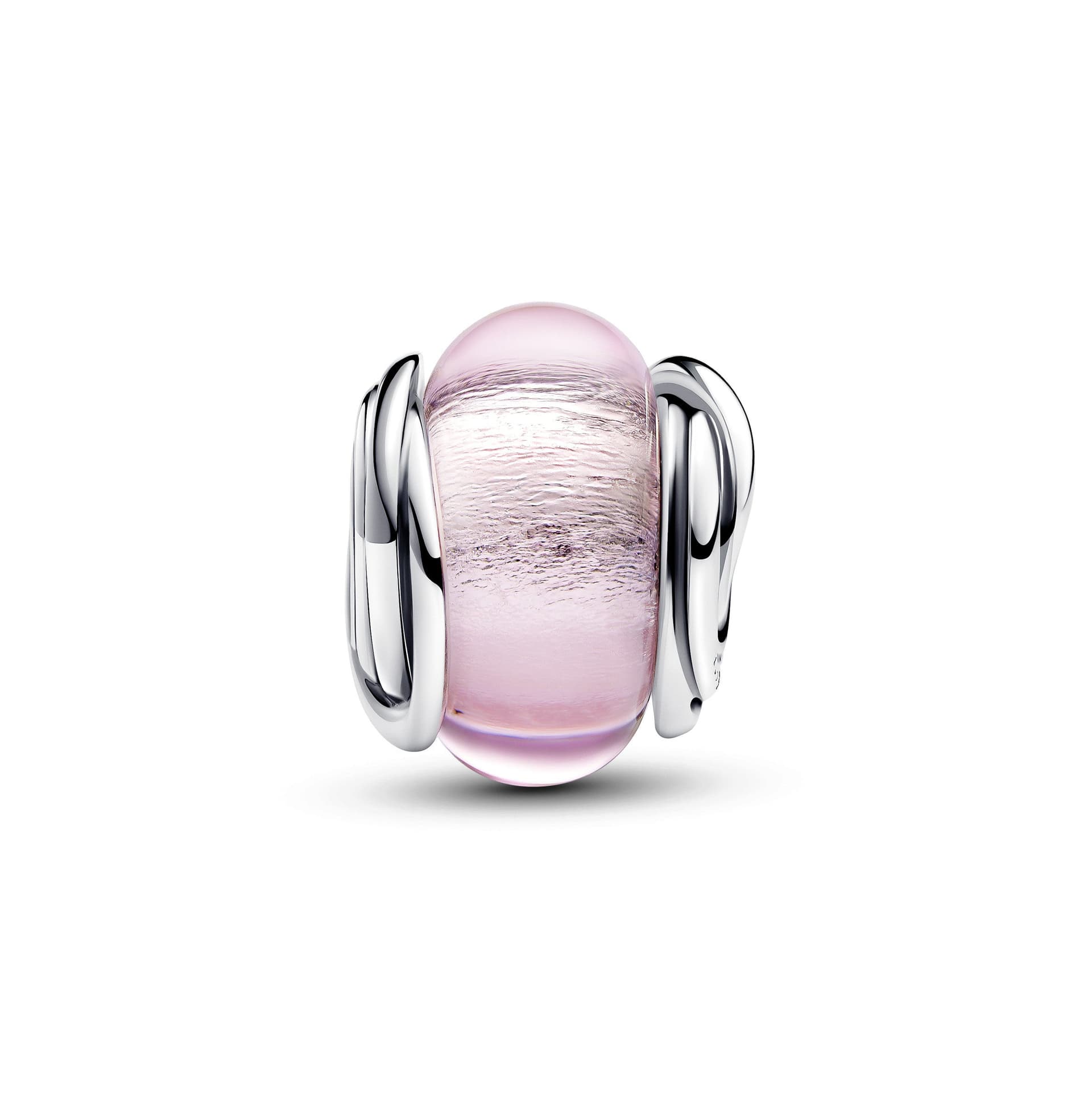 Pandora - Charm Vetro di Murano Rosa e Cerchi in Bead Charm Alba Gioielli - Casoria, commercioVirtuoso.it