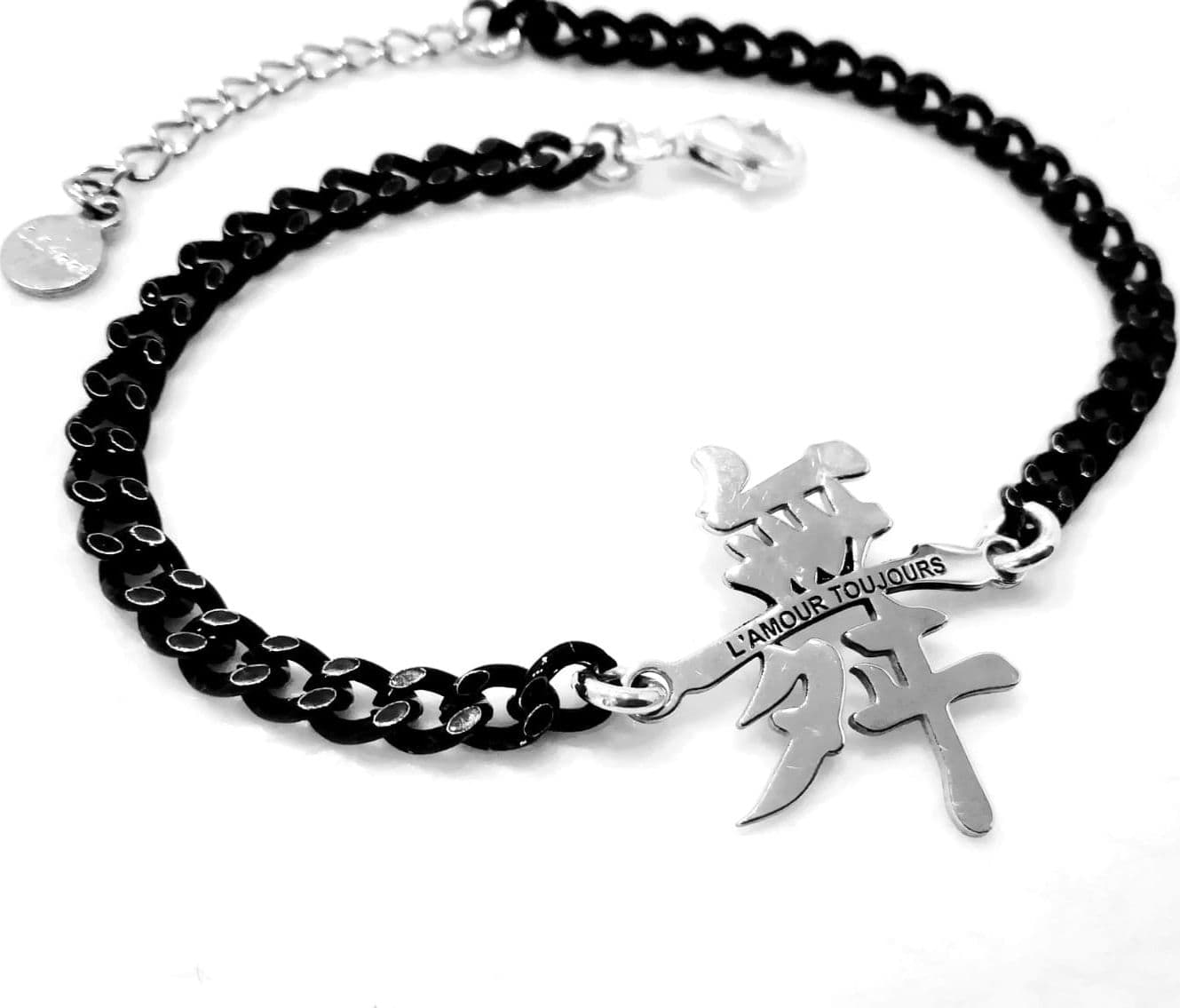 Alba Gioielli - Bracciale Ideogramma Giapponese "BALLARE/DANCE" in Bracciali Alba Gioielli - Casoria, commercioVirtuoso.it
