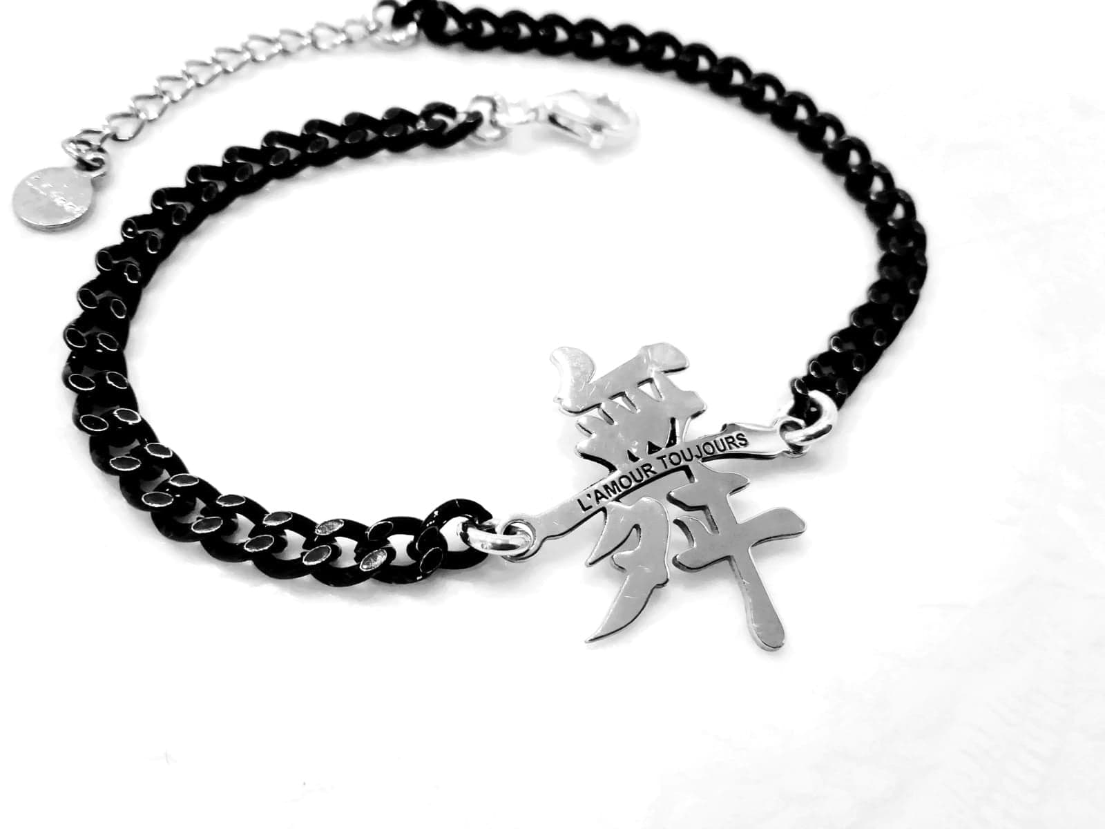 Alba Gioielli - Bracciale Ideogramma Giapponese "BALLARE/DANCE" in Bracciali Alba Gioielli - Casoria, commercioVirtuoso.it