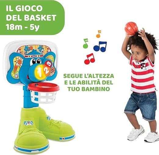 Chicco - Basket League Canestro per Bambini Elettronico in Basket Centro Bimbo - Siderno, commercioVirtuoso.it