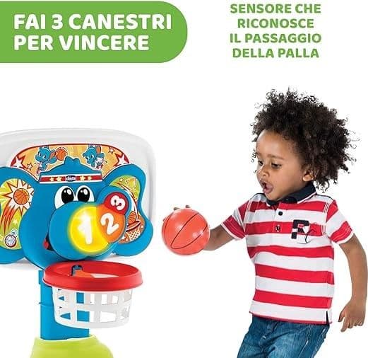 Chicco - Basket League Canestro per Bambini Elettronico in Basket Centro Bimbo - Siderno, commercioVirtuoso.it