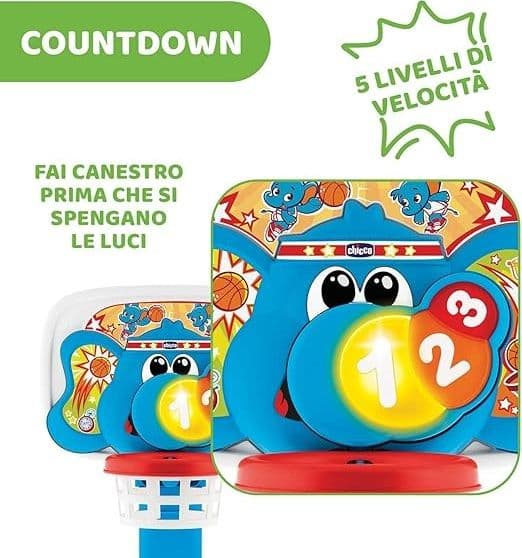 Chicco - Basket League Canestro per Bambini Elettronico in Basket Centro Bimbo - Siderno, commercioVirtuoso.it