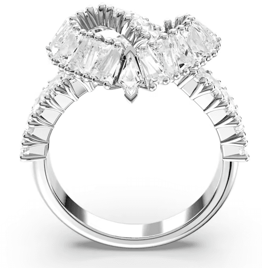 SWAROVSKI - Anello cocktail Matrix Taglio misto, Cuore, Bianco, Placcato rodio in Anelli Alba Gioielli - Casoria, commercioVirtuoso.it