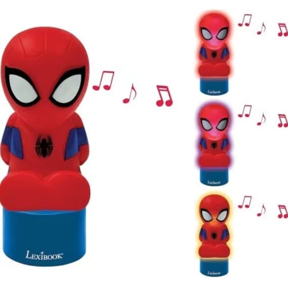 Lexibook - Luce Notturna con Altoparlante Spiderman in Luci notturne per bambini Centro Bimbo - Siderno, commercioVirtuoso.it