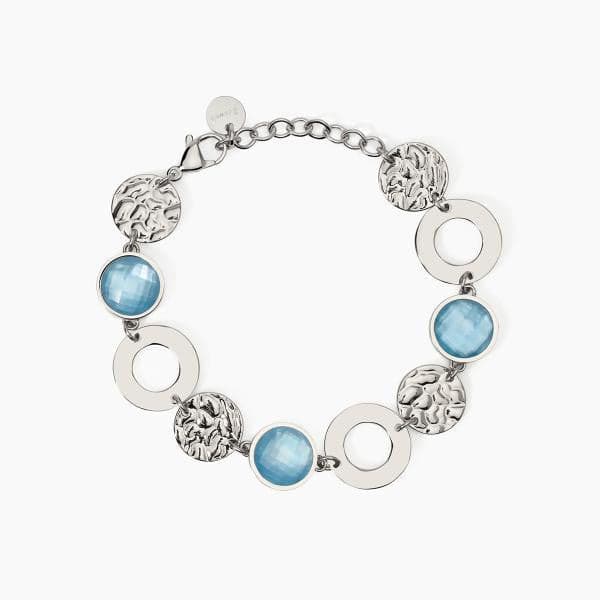 2Jewels - Bracciale in acciaio 316L vetro madreperla in Bracciali Alba Gioielli - Casoria, commercioVirtuoso.it