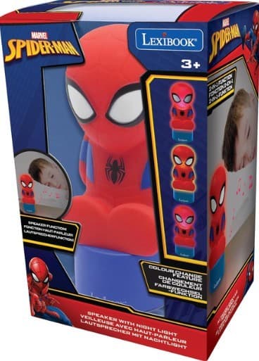 Lexibook - Luce Notturna con Altoparlante Spiderman in Luci notturne per bambini Centro Bimbo - Siderno, commercioVirtuoso.it