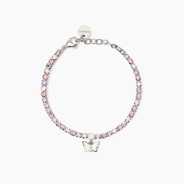 2Jewels - Bracciale in acciaio 316L cristalli in Bracciali Alba Gioielli - Casoria, commercioVirtuoso.it