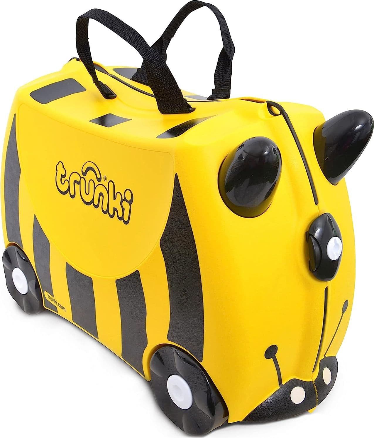 Trunki valigia cavalcabile per bambini – trolley bambini bagaglio a mano – valigia cavalcabile ape bernard (giallo) - tr0044-gb