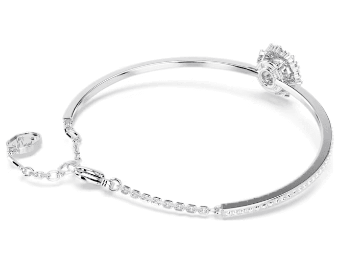 SWAROVSKI - Bracciale rigido Idyllia Fiore, Blu, Placcato rodio in Bracciali Alba Gioielli - Casoria, commercioVirtuoso.it