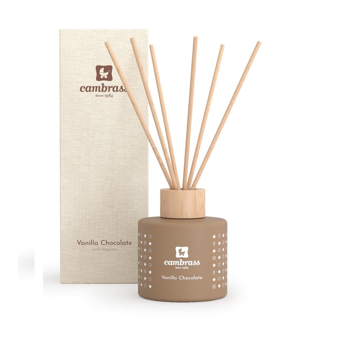 Diffusore Bastoncini 100 ml Star Vanilla Chocolate 6.4x6.4x7.8 cm in Accessori per la profumazione della casa La Casa Del Bebè - Napoli, commercioVirtuoso.it