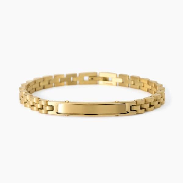 2Jewels - Bracciale in acciaio 304 PVD giallo in Bracciali Alba Gioielli - Casoria, commercioVirtuoso.it