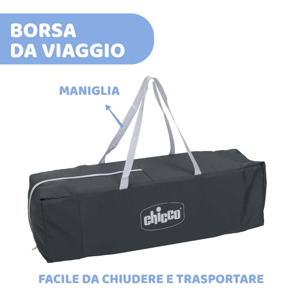 Chicco - Lettino da viaggio Good Night in Lettini con sbarre Centro Bimbo - Siderno, commercioVirtuoso.it